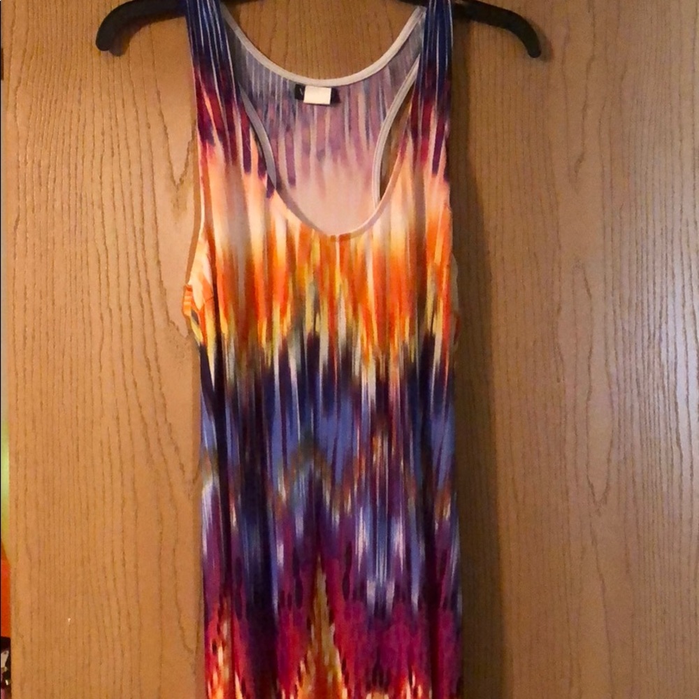 Lot of 2 Venus dress maxi wild colors large euc
